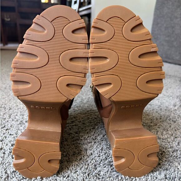 NWT Sorel Brex Cozy Heeled Leather Boot. 6 1/2 - Picture 4 of 4